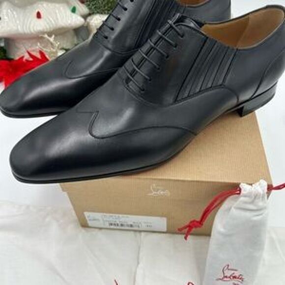 Men's Christian Louboutin my AMOR lace up Oxford's size 46 made in Italy - Picture 8 of 12